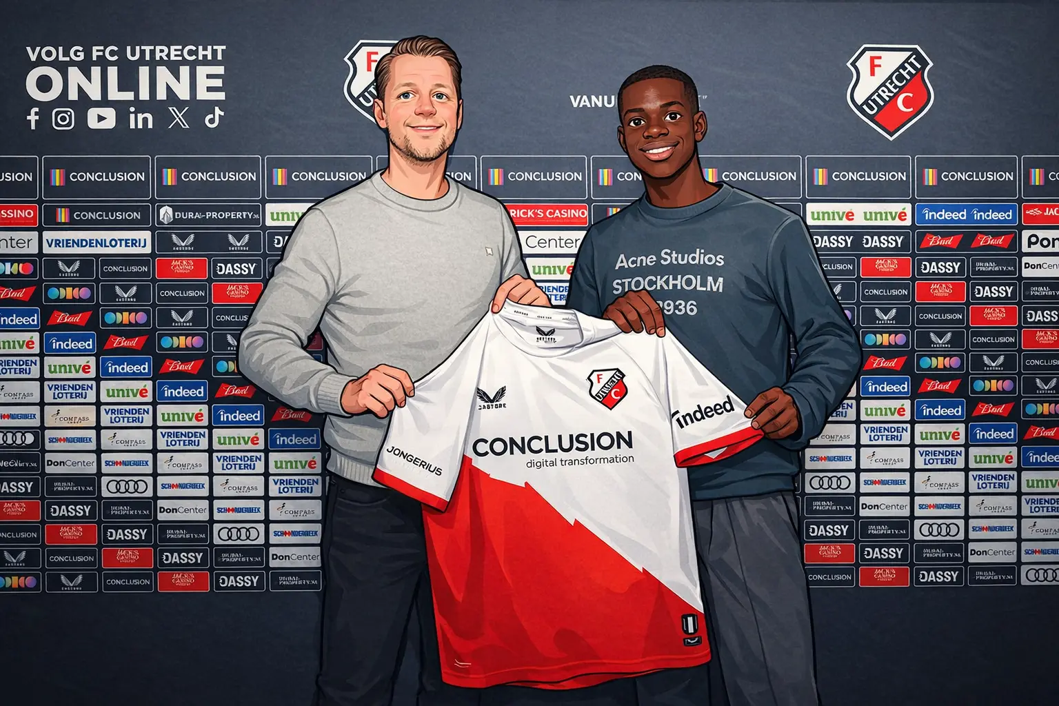 FC Utrecht Verlengt Contract met Smaakmaker Yoann Cathline